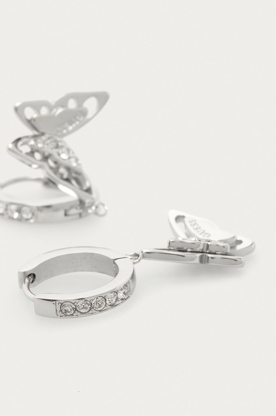 Doplňky Guess - Náušnice JUBE70.190JW stříbrná