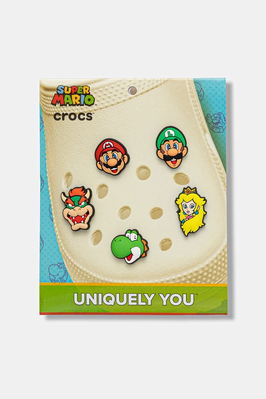 Crocs Przypinki do obuwia (5-pack) multicolor Super.Mario.5.Pack