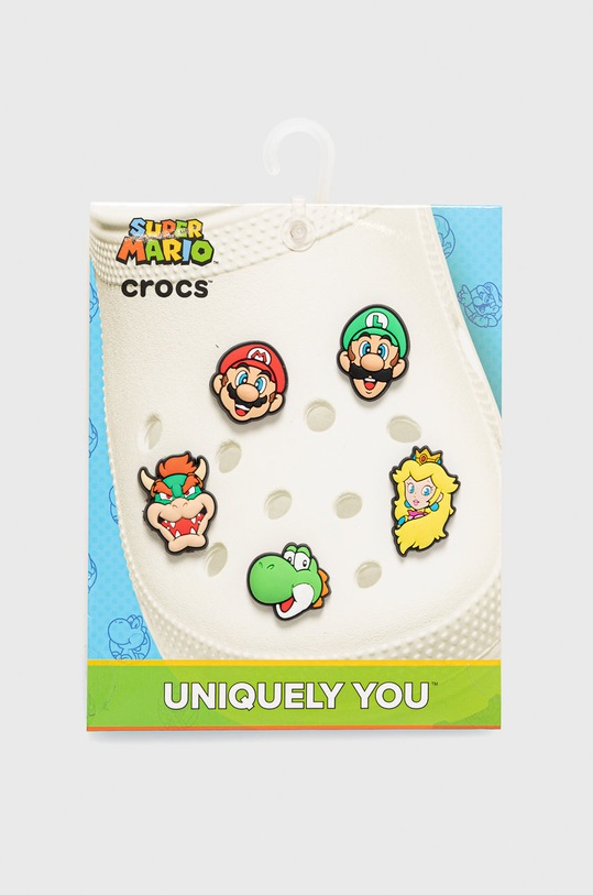 Crocs Przypinki do obuwia dziecięce (5-pack) multicolor Super.Mario.5.Pack