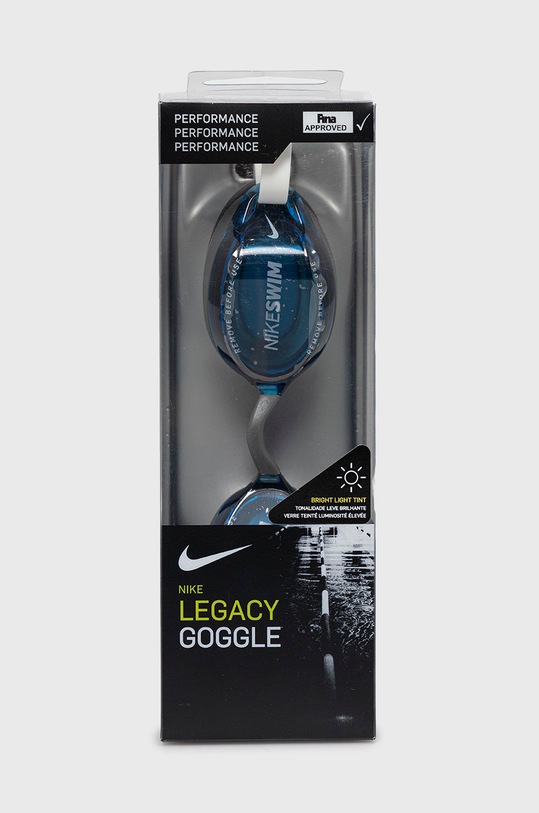 Akcesoria Nike Okulary pływackie NESSA179 niebieski