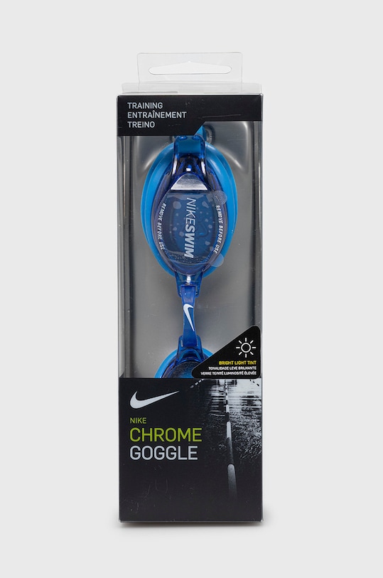 Akcesoria Nike Okulary pływackie N79151 niebieski