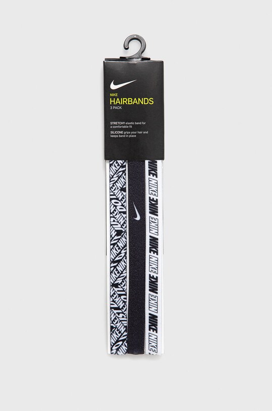 Комплект пов'язок для спорту Nike (3-pack) тренінг чорний N.000.2560.903.OS