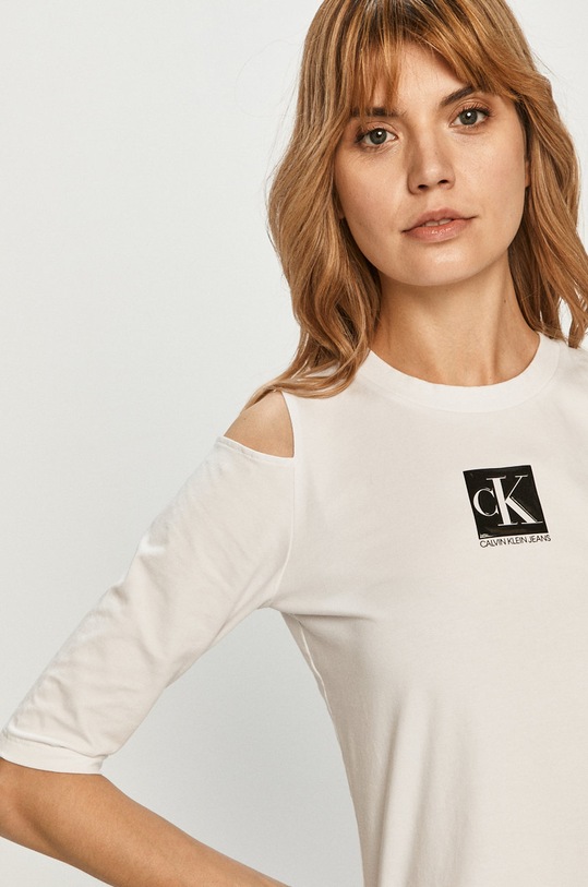 Calvin Klein Jeans - Tričko bílá J20J215323.4891