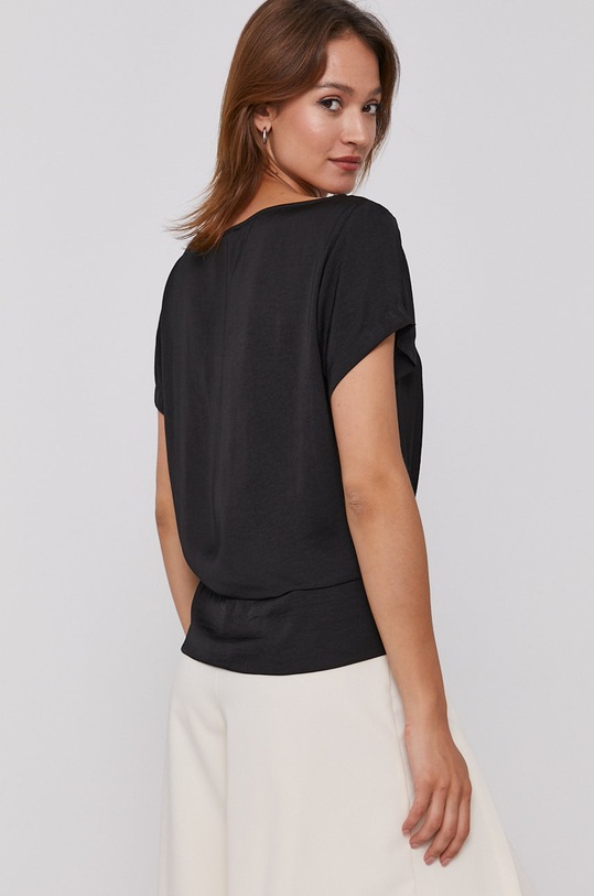 Odzież Sisley Bluzka 5QR05QCB7.100 czarny