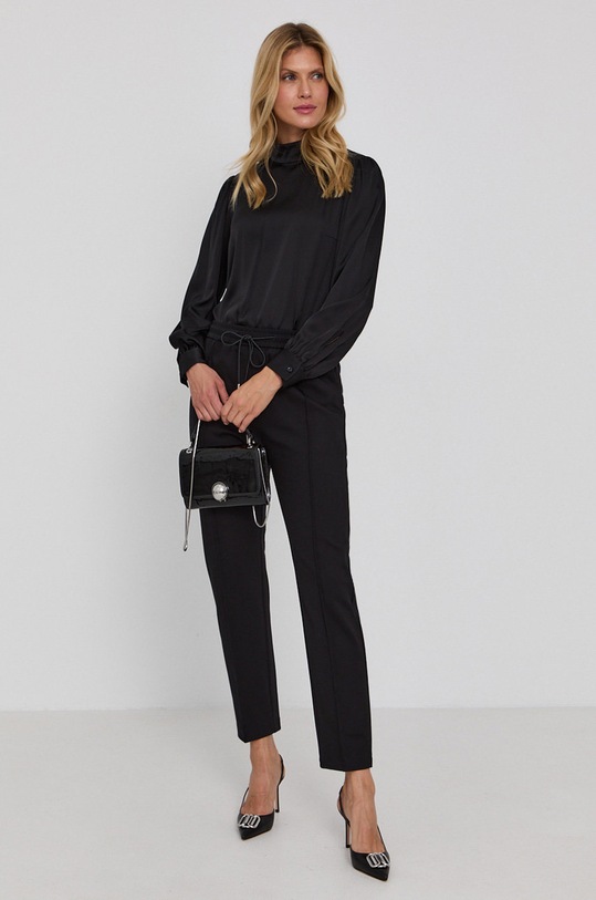 BOSS Bluzka 50448284 50448284 czarny SS21