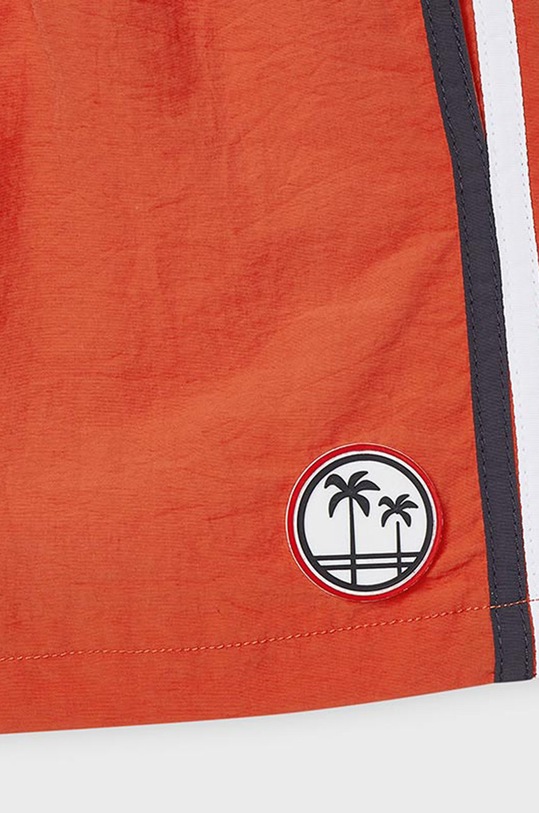 Chlapec Mayoral - Detské plavkové šortky 6635.7G.JUNIOR červená