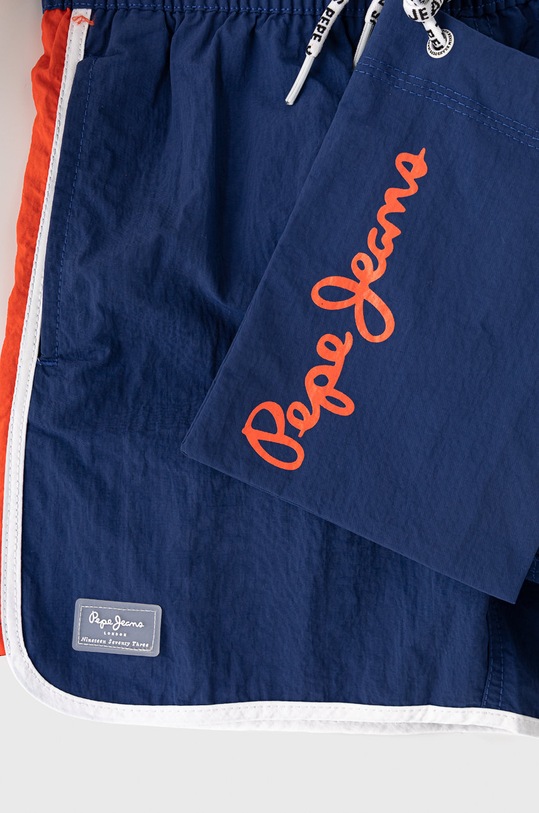 CHLAPEC Dětské plavkové šortky Pepe Jeans Filo 128-178 cm PBB10292 námořnická modř