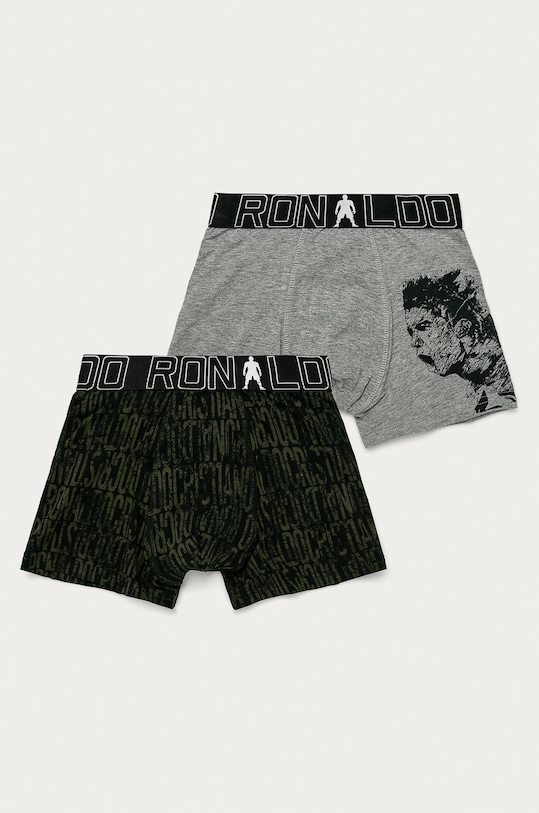 CR7 Cristiano Ronaldo - Dětské boxerky (2-pack) přiléhavé boxerky vícebarevná 8400.51.564