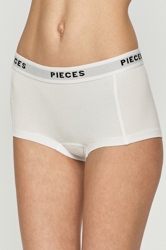 Pieces - Kalhotky (4-pack) kalhotky bílá 17106857