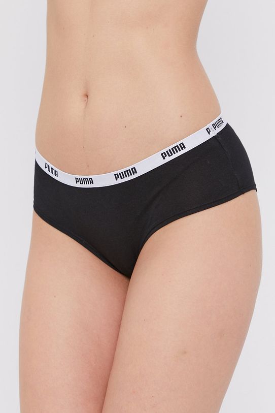 Gaćice Puma (2-pack) pletivo crna 907852