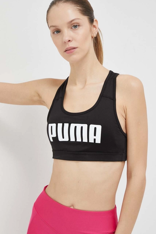 Спортивный бюстгальтер Puma чёрный 520306