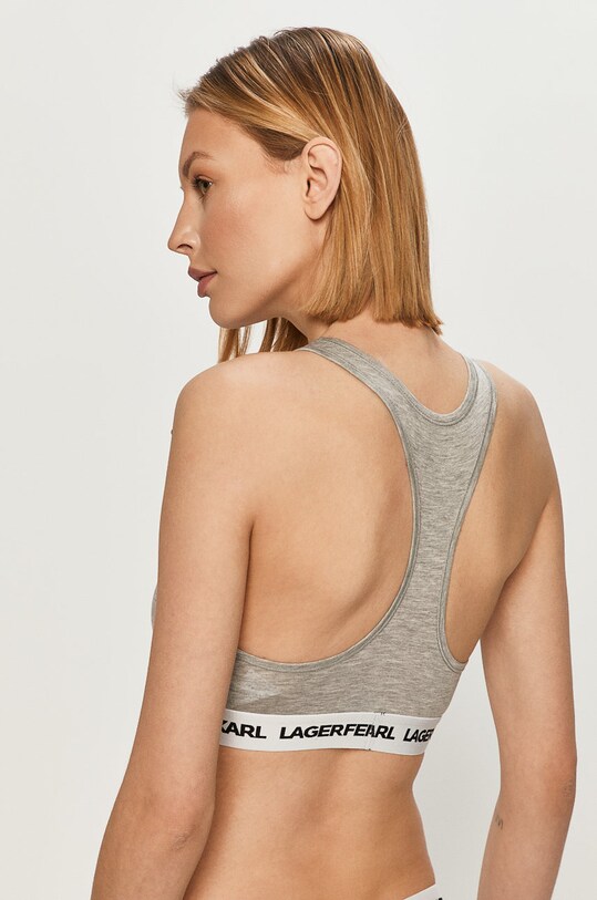 Спортивный бюстгальтер Karl Lagerfeld 211W2102 серый AA00