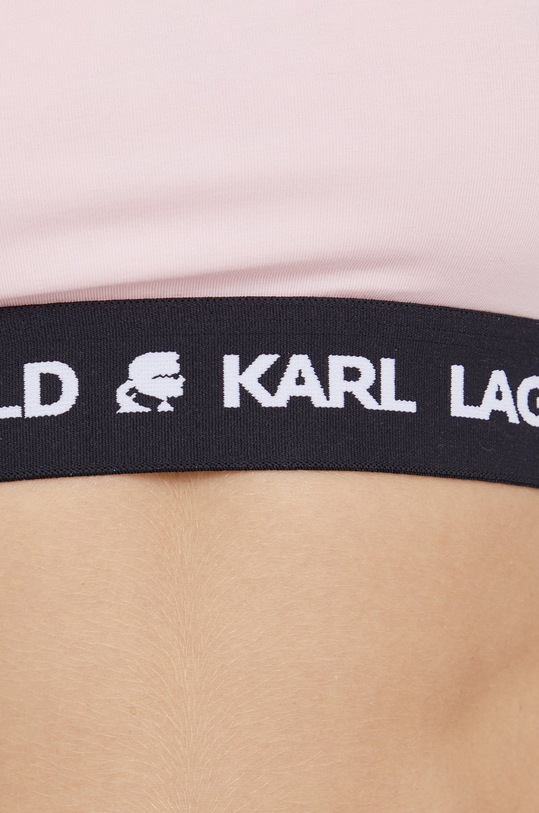 Karl Lagerfeld Sportovní podprsenka růžová 211W2102