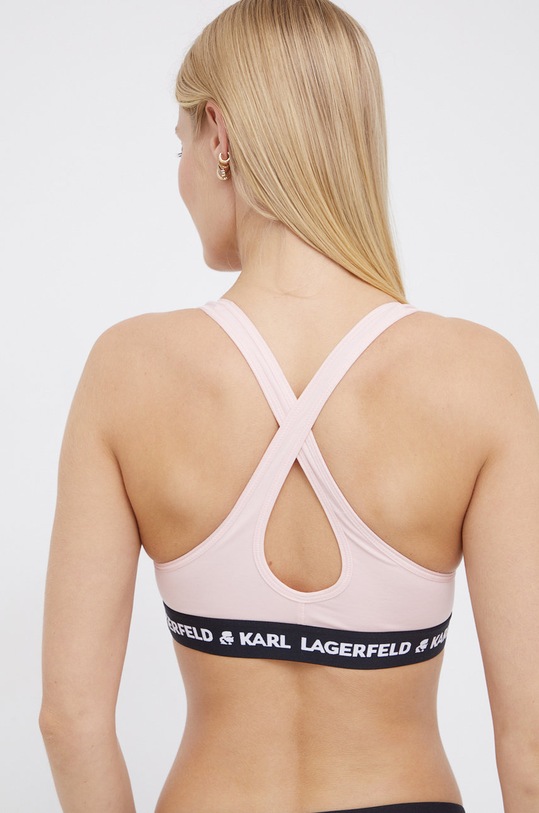 Karl Lagerfeld Biustonosz sportowy 211W2109 211W2109 różowy AA00