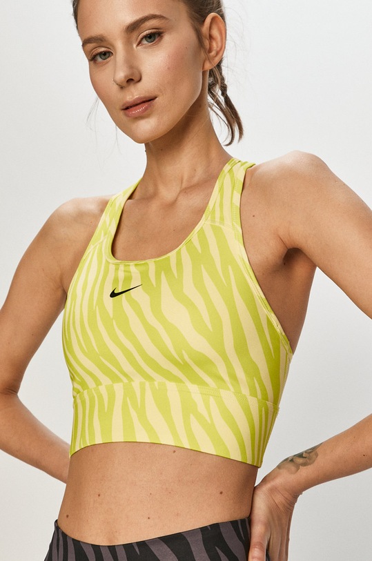 Nike - Sportovní podprsenka měkké zelená CZ7208