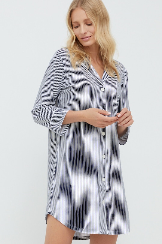 Lauren Ralph Lauren Ночная рубашка хлопок тёмно-синий I813702