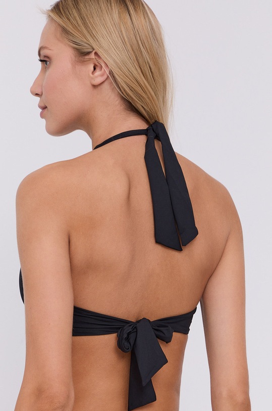 Bikini top Lauren Ralph Lauren LR0FG87E μαύρο SS22