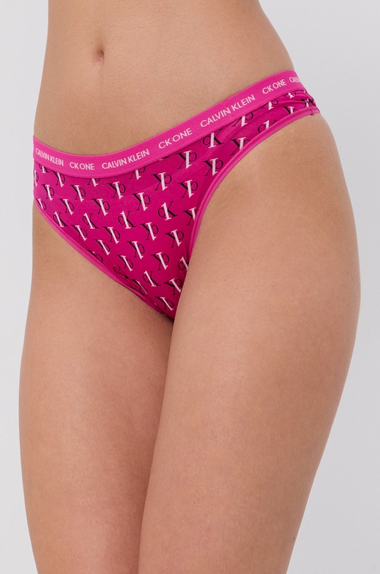 Calvin Klein Underwear - Kalhotky brazilky kalhotky růžová 000QD3797E.4891