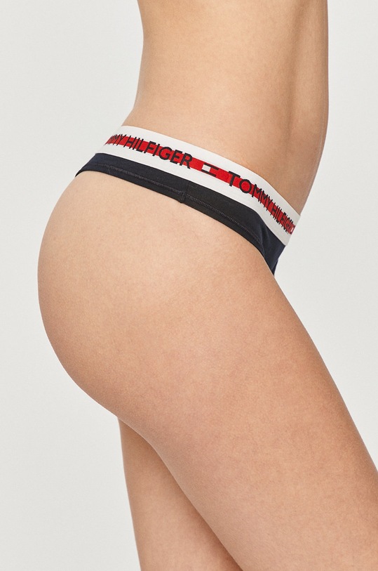 Tommy Hilfiger - Στρινγκ UW0UW02458.4891 σκούρο μπλε AA00