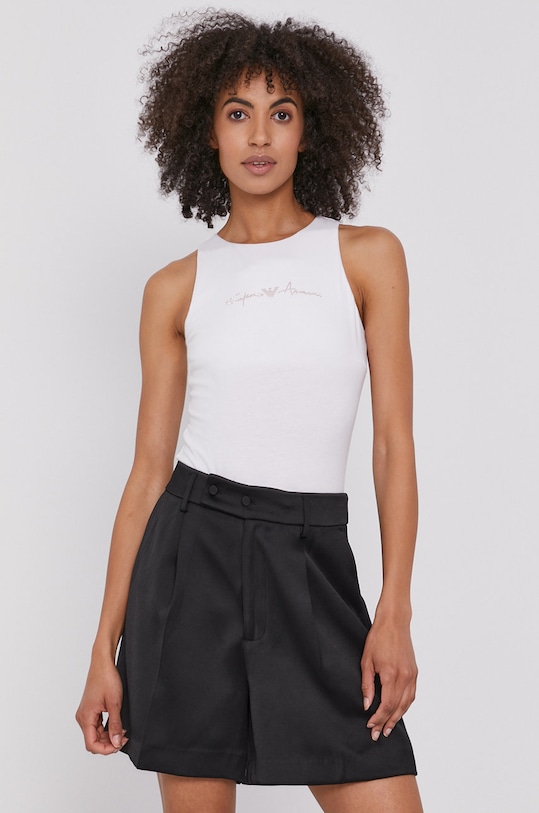 Боді Emporio Armani трикотаж білий 164424.1P223