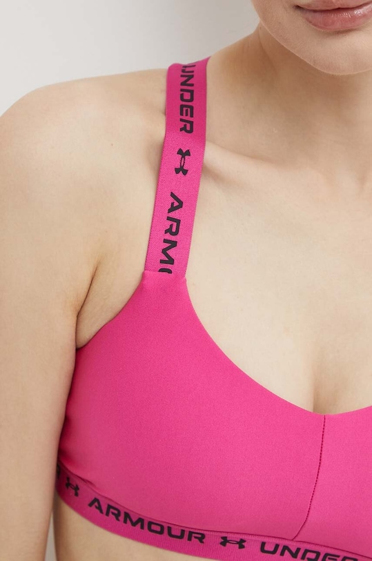 Under Armour biustonosz sportowy Crossback 1361033 różowy