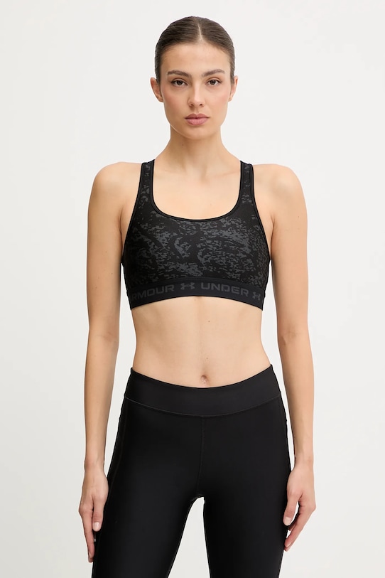 Under Armour biustonosz sportowy czarny 1361042