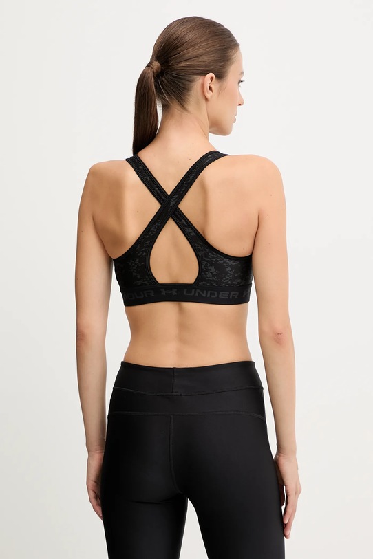 Odzież Under Armour biustonosz sportowy 1361042 czarny
