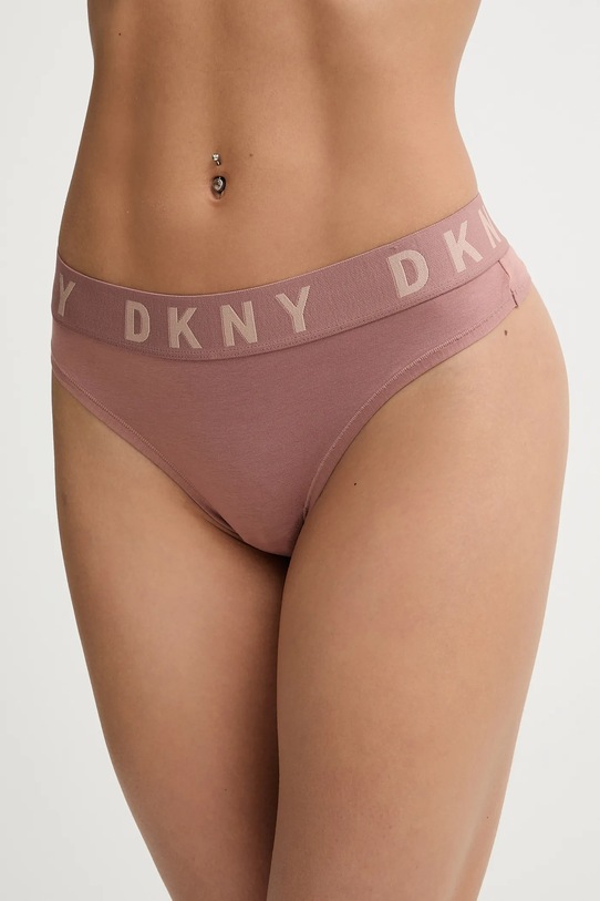 Dkny stringi różowy DK4529