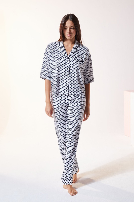 Oblečení Pyžamové kalhoty Etam 652377207 fialová