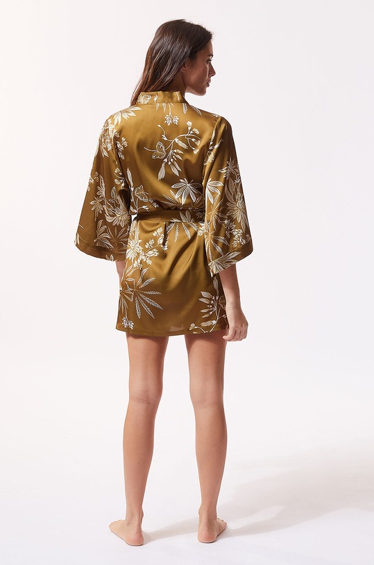 Odzież Etam - Szlafrok ERBAL 652400695 brązowy