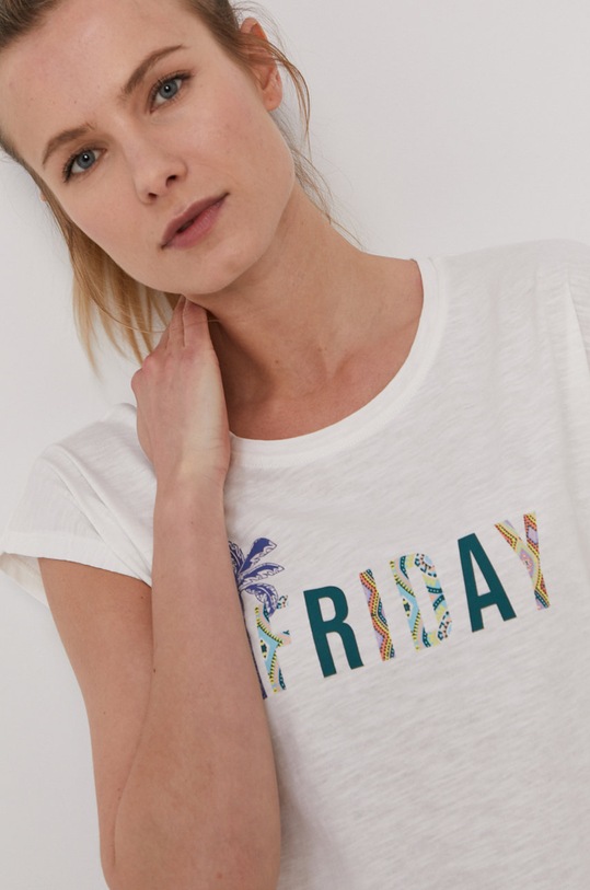 Etam Top piżamowy 652480580 biały SS21