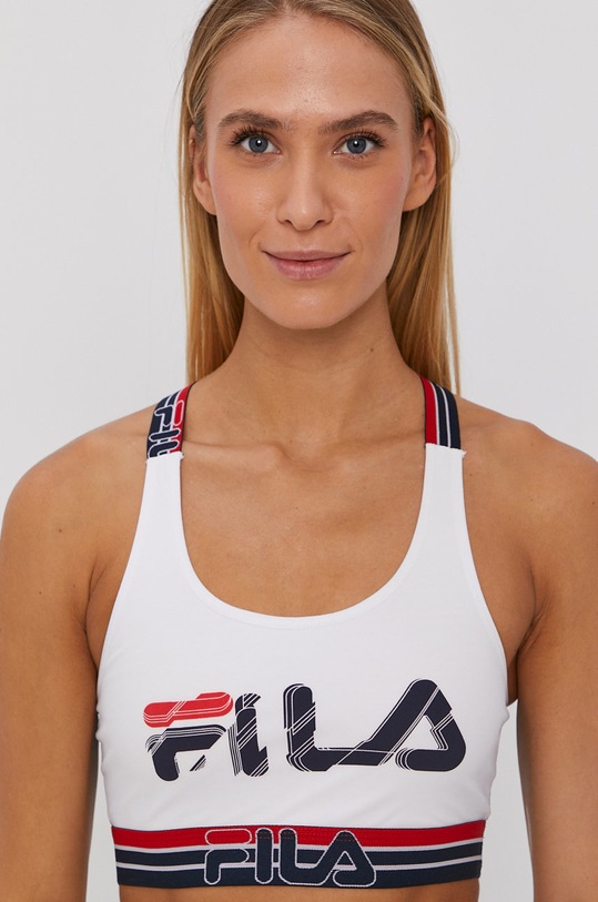 Sportovní podprsenka Fila bílá FU6111