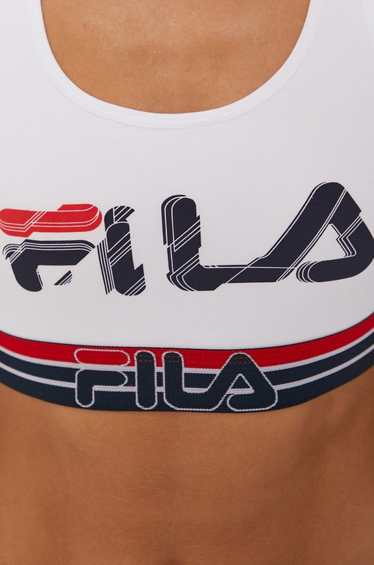 Sportovní podprsenka Fila FU6111 bílá