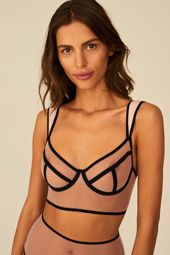 Бюстгальтер Undress Code тканина чорний 276