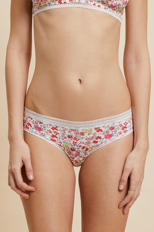 Etam Figi Look Print dzianina biały 652562239