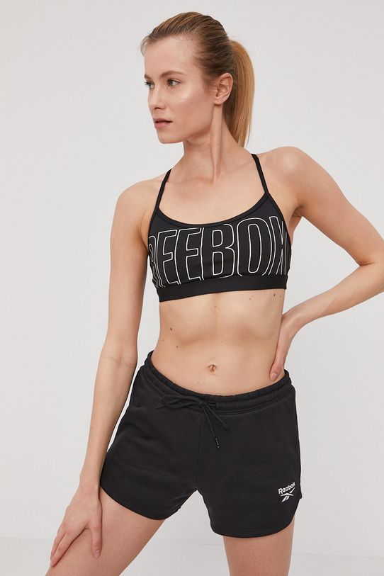 Sportski grudnjak Reebok GJ5681 crna SS21