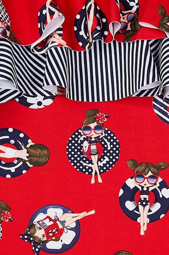 Fete Mayoral - Costum de baie copii 3745.6N.MINI rosu