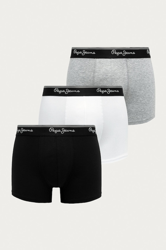 Pepe Jeans - Μποξεράκια Amos (3-pack) εφαρμοστό σορτς μπόξερ πολύχρωμο PMU10597.0AA