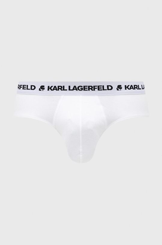 Karl Lagerfeld slipy (3-pack) biały 211M2103