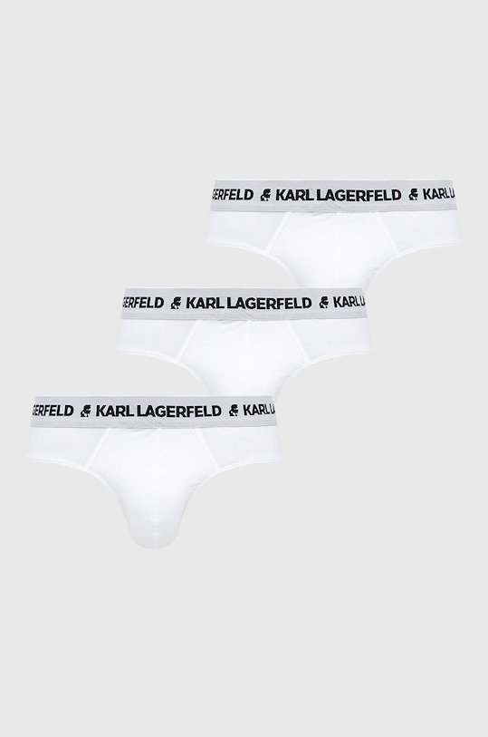 Сліпи Karl Lagerfeld трикотаж білий 211M2103