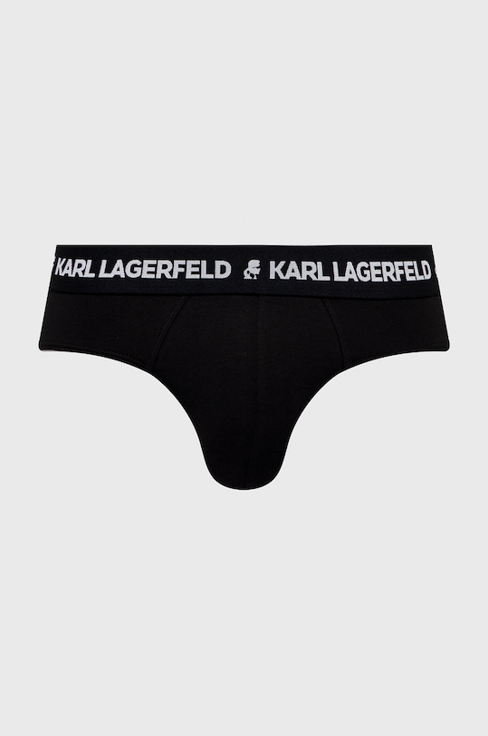 Karl Lagerfeld Slipy (3-pack) 211M2103 211M2103 czarny AA00