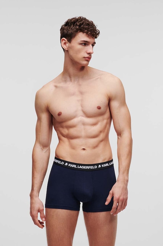 Karl Lagerfeld bokserki 3-pack 211M2102 granatowy