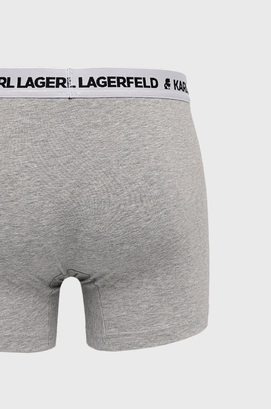 Karl Lagerfeld Bokserki (3-pack) 211M2104 szary 211M2104