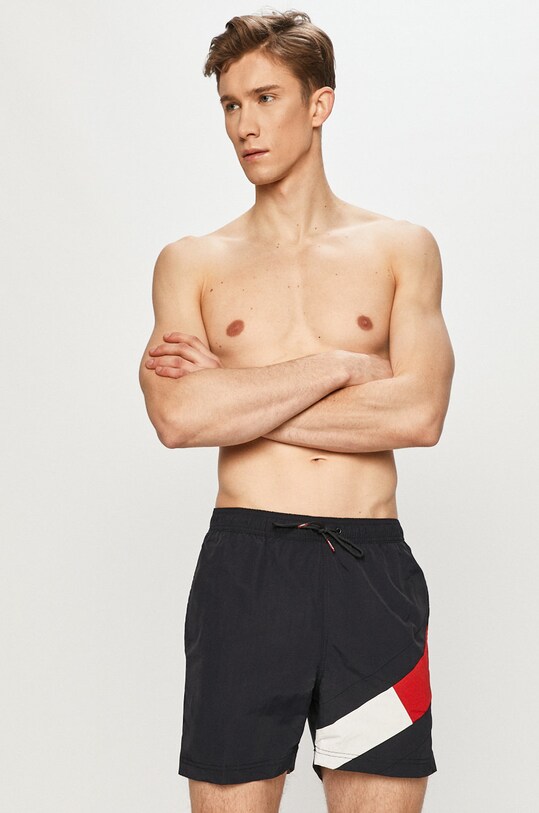 Tommy Hilfiger - Kratke hlače UM0UM02048.4891 mornarsko plava SS21