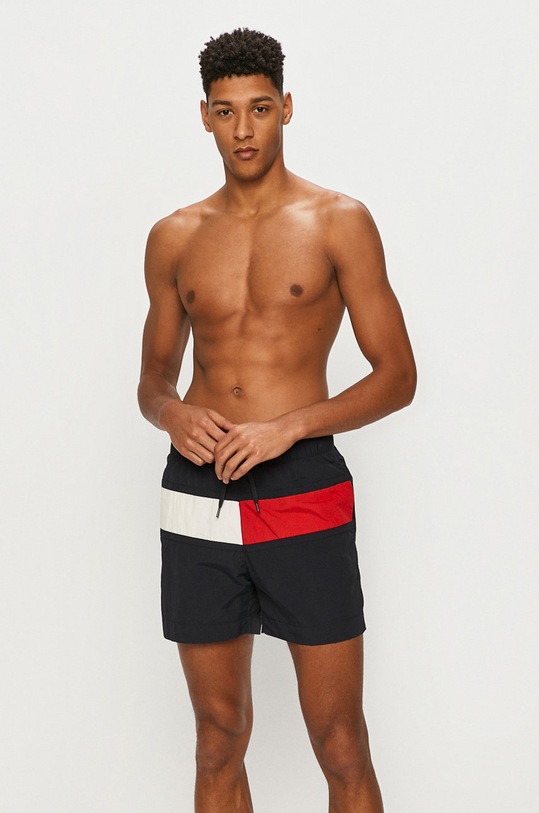 Tommy Hilfiger - Plavkové šortky UM0UM02055.4891 námořnická modř SS21