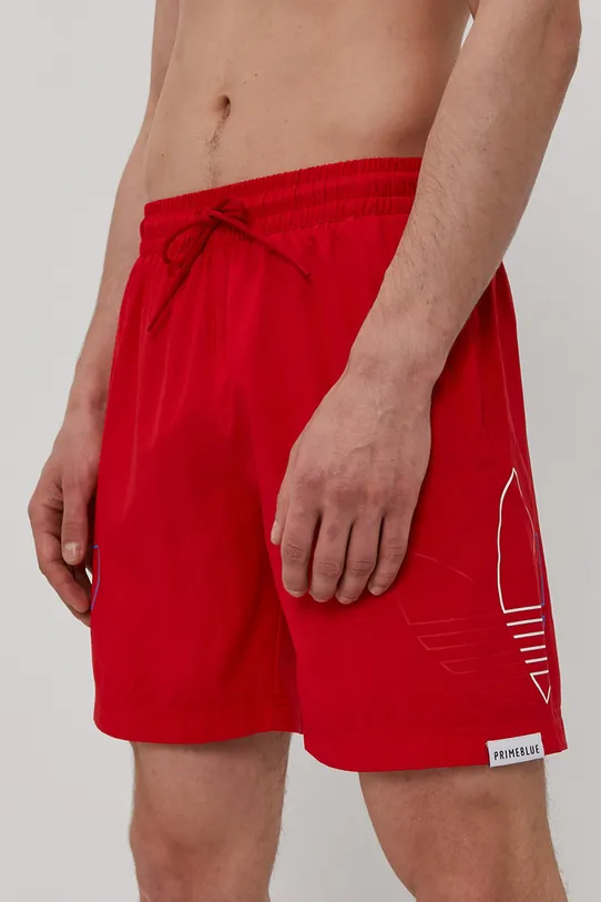 Îmbrăcăminte Adidas Originals Pantaloni scurți de baie GN3549 GN3549 rosu