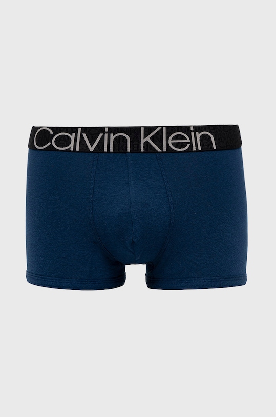 Boxerky Calvin Klein Underwear pletenina námořnická modř 000NB2682A.4891