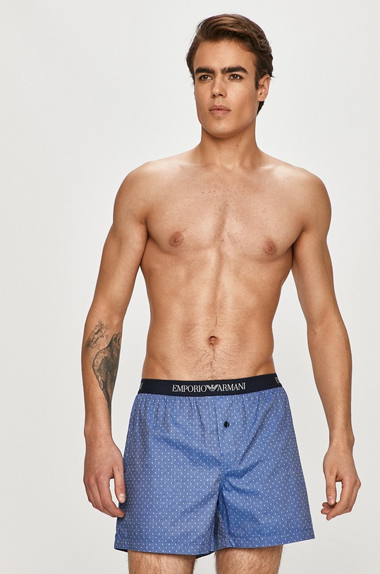 Emporio Armani - Боксерки текстил син 110991.1P576