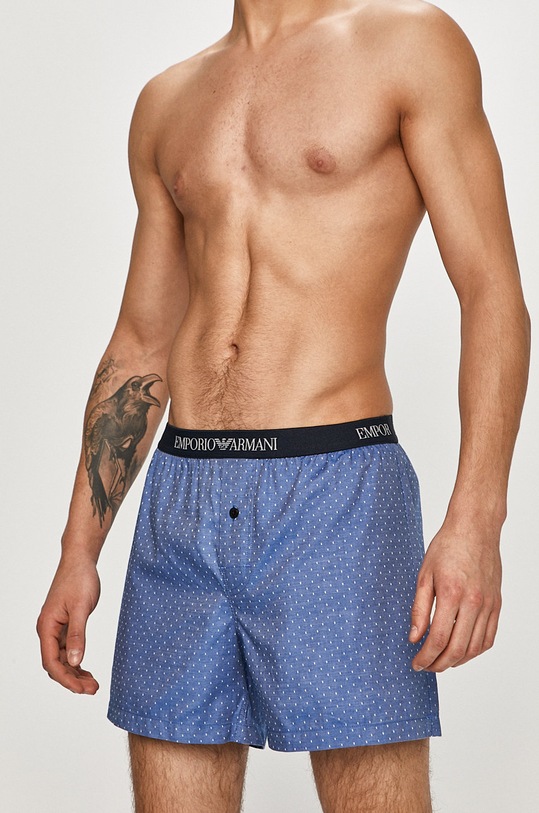 Emporio Armani - Боксерки 110991.1P576 син SS21