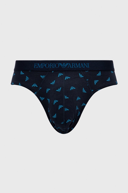 Emporio Armani - Slipy (3-pack) 111624.1P722 111624.1P722 niebieski SS21